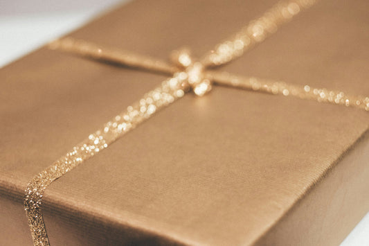 A thoughtful, personalised gift in stylish wrapping